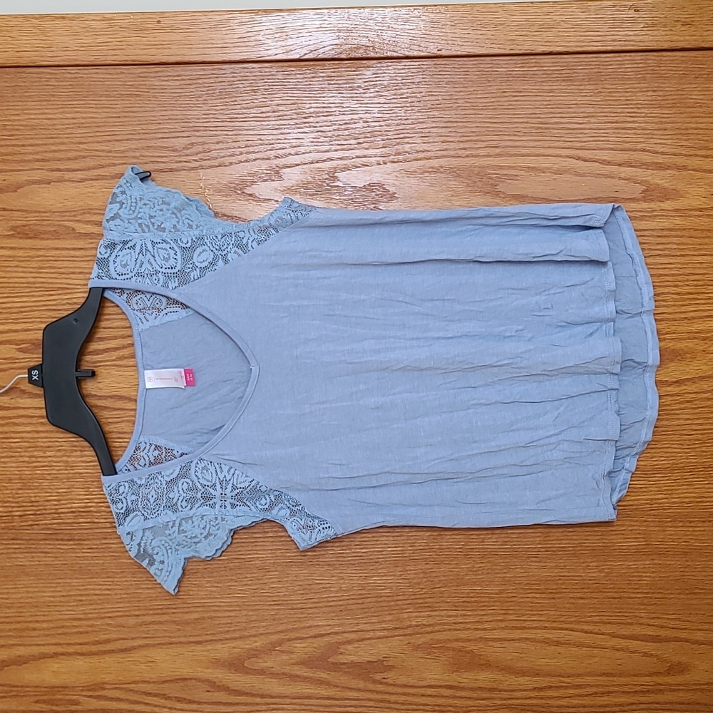 No Boundaries light blue small shirt